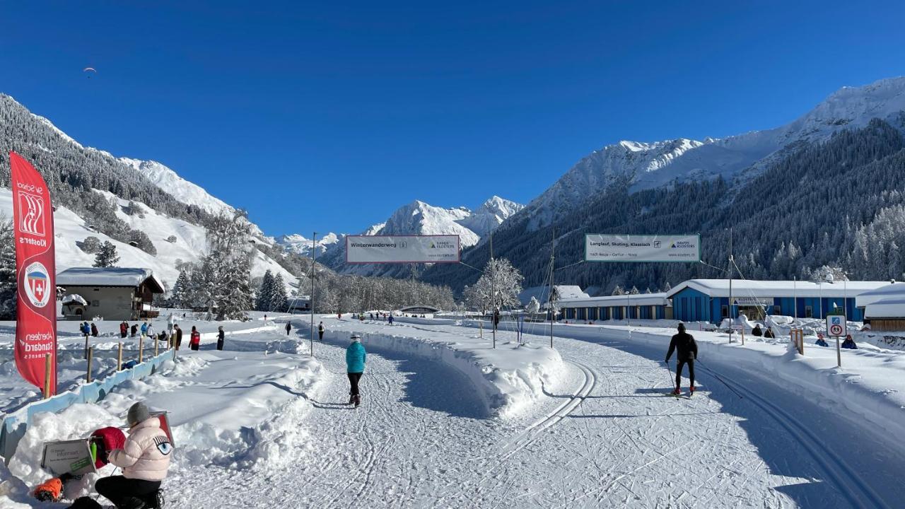 Ferienwohnung Mit Idyllischer Aussicht Klosters Exteriér fotografie